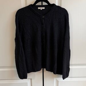Madewell Black Knit Cardigan